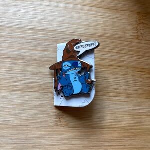 Blue Stich / Harry Potter cross over Enamel Pin.
